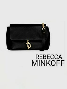 Rebecca Minkoff Flap Crossbody Bag Black